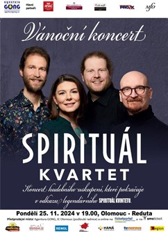 Spirituál Kvartet - vánoční koncert