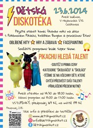 Dětská diskotéka s maskoty