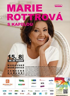 Marie Rottrová s kapelou