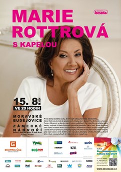 Marie Rottrová s kapelou