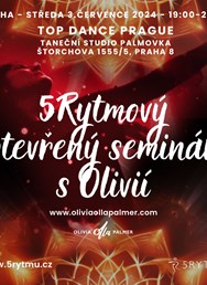 5Rytmový taneční večer s Olivií Olla Palmer
