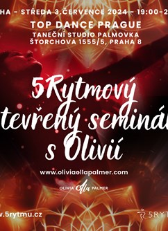 5Rytmový taneční večer s Olivií Olla Palmer