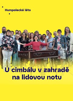 U cimbálu v zahradě na lidovou notu