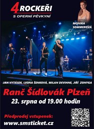 4 ROCKEŘI s operní pěvkyní