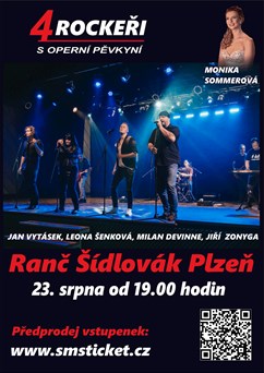 4 ROCKEŘI s operní pěvkyní