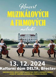 Koncert muzikálových a filmových melodií