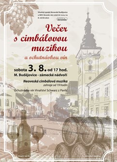 Večer s cimbálovou muzikou a ochutnávkou vín