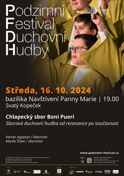 Podzimní festival duch. hudby - bazilika Navšt. Panny Marie