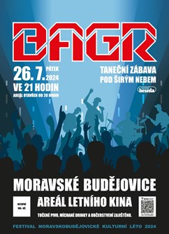 Taneční zábava s kapelou BAGR