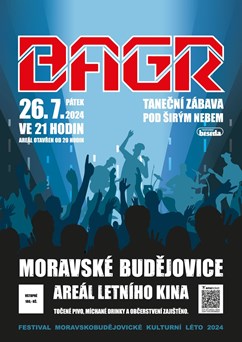 Taneční zábava s kapelou BAGR
