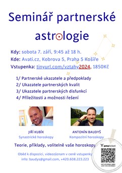 Seminář partnerských horoskopů