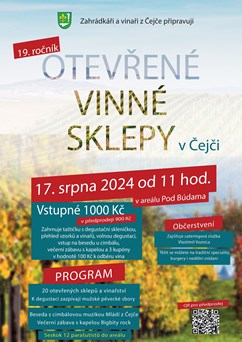 Otevřené vinné sklepy v Čejči