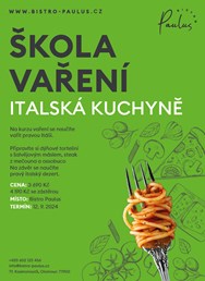 Škola vaření s Romanem Paulusem - Italská kuchyně