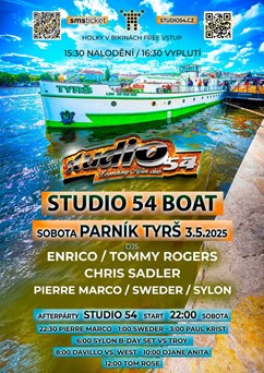 STUDIO 54 na parníku