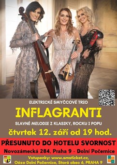 INFLAGRANTI - koncert smyčcového tria