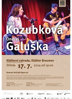 ArtCafé Open air: Jana Kozubková & Ondřej Galuška
