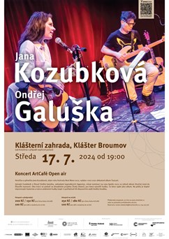 ArtCafé Open air: Jana Kozubková & Ondřej Galuška