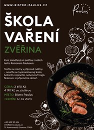 Škola vaření s Romanem Paulusem - Zvěřinové hody