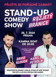 Stand-up Comedy Show na Kamina Boat (Praha)