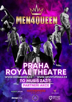 SHOW MEN4QUEEN v Royal Theatre - PRAHA