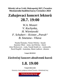Koncert lektorů MHK 2024
