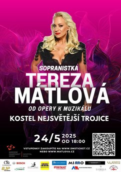 Multižánrový koncert s Terezou Mátlovou