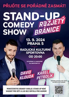 Stand-up Comedy Show ROZJETÝ BRÁNICE v Praze