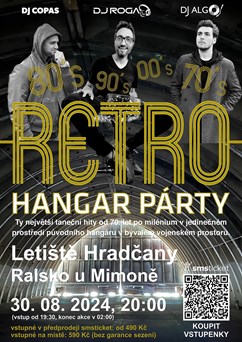 Retro Dance Párty v hangáru