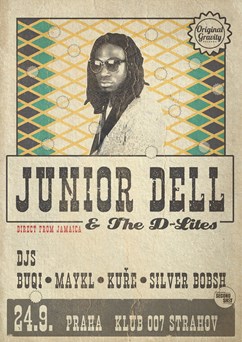 Junior Dell & The D-Lites (JAM/UK) poprvé v Praze
