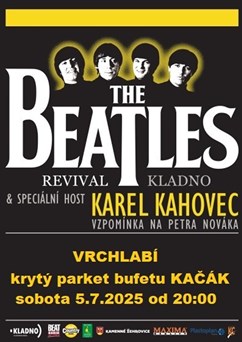 Karel Kahovec + Beatles Revival Vrchlabí bufet Kačák