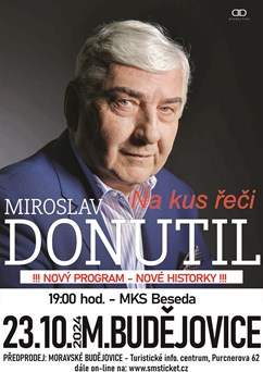MIROSLAV DONUTIL - Na kus řeči