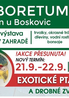 Podzim v zahradě a výstava exotického ptactva