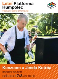 Konzoom a Jenda Kotrba / sobotní brunch
