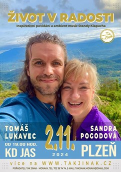 Život v radosti - Sandra Pogodová a Tomáš Lukavec / beseda
