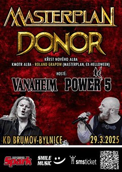 Křest alba DONOR + MASTERPLAN