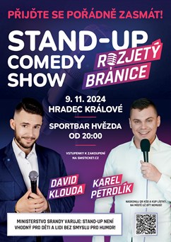 Stand-up Comedy Show ROZJETÝ BRÁNICE v Hradci Králové