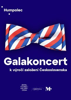 Galakoncert k výročí založení Československa