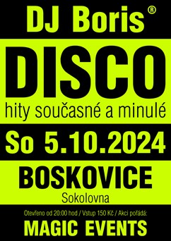 DJ Boris DISCO - Boskovice