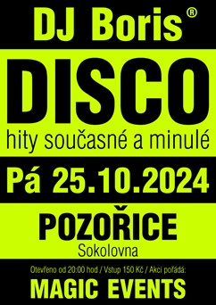 DJ Boris DISCO - Pozořice