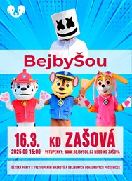 BEJBYŠOU - dětská diskopárty s vystoupením maskotů