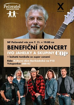 Benefiční koncert Ivo Jahelky a skupiny COP