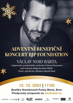 Adventní benefiční koncert BJP Foundation - Václav Noid Bárta