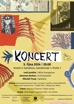Koncert Janáček, Brahms, Troup