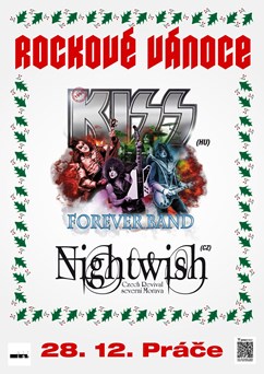 KISS & Nightwish - ROCKOVÉ Vánoce v Práče