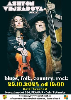 Gwyn Ashton & Jitka Vejsadová koncert blues, rock, country