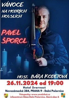 Pavel Šporcl, Vánoce na modrých houslích, host Bára Kodetová