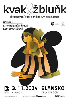 Nedělní pohádka divadla Kolárka Kvak & Žbluňk 