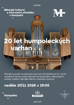 20 let humpoleckých varhan