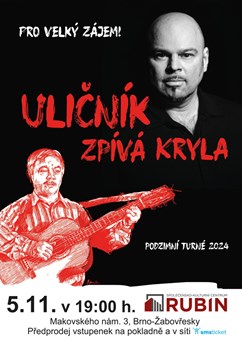 Uličník zpívá Kryla