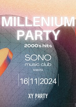 Millenium Party 2000's | Sono Centrum | VIP vstupenky